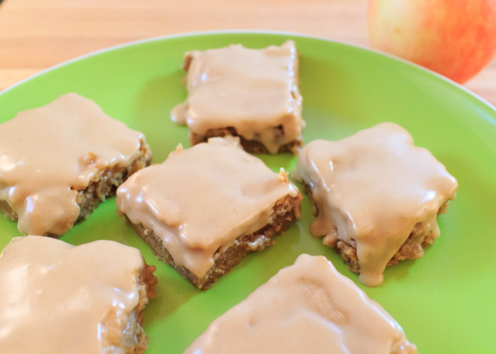 Peanut Butter Apple Bars