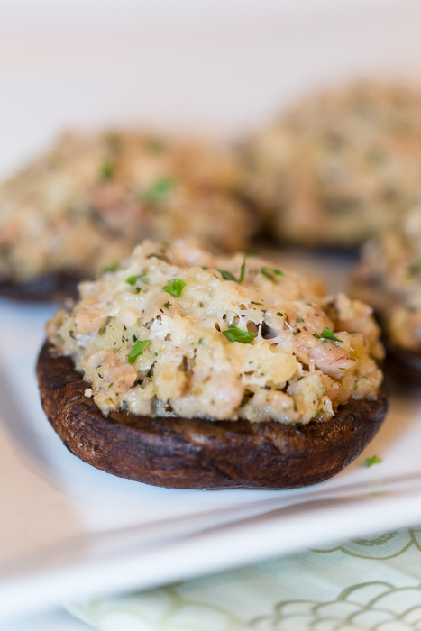 Grilled Stuffed Portobello Mushrooms  |  Lemon & Mocha