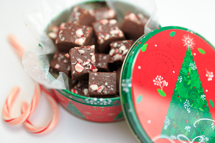 Chocolate Peppermint Fudge