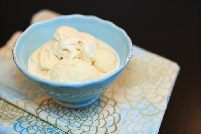 Egg Nog Ice Cream  |  Lemon & Mocha
