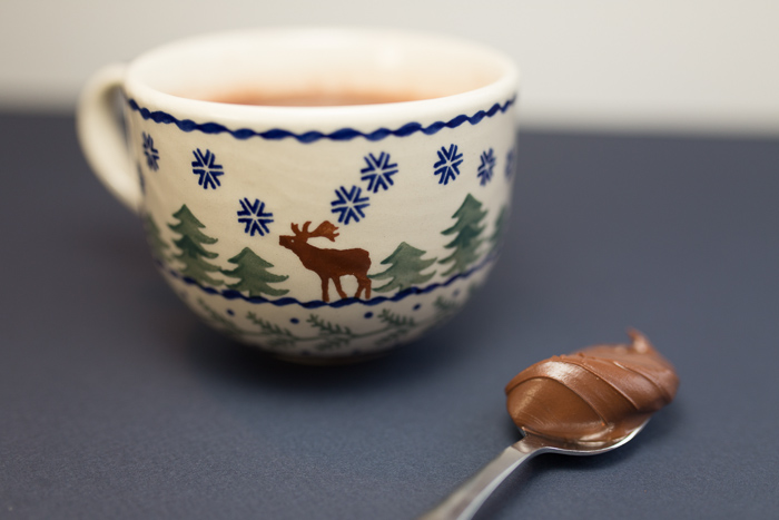 Spiked Hazelnut Hot Chocolate  |  Lemon & Mocha