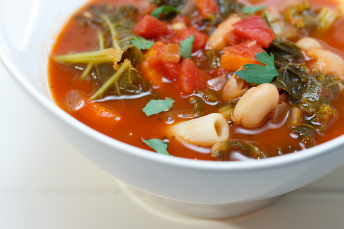 Weeknight Minestrone Soup  |  Lemon & Mocha