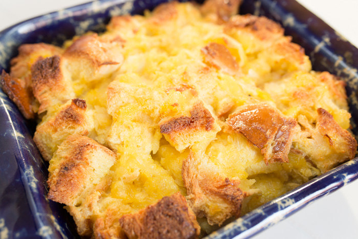 Pineapple Bread Pudding  |  Lemon & Mocha