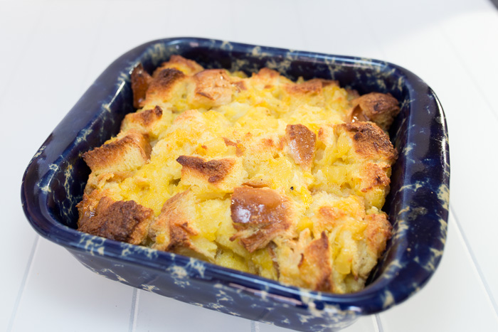 Pineapple Bread Pudding  |  Lemon & Mocha