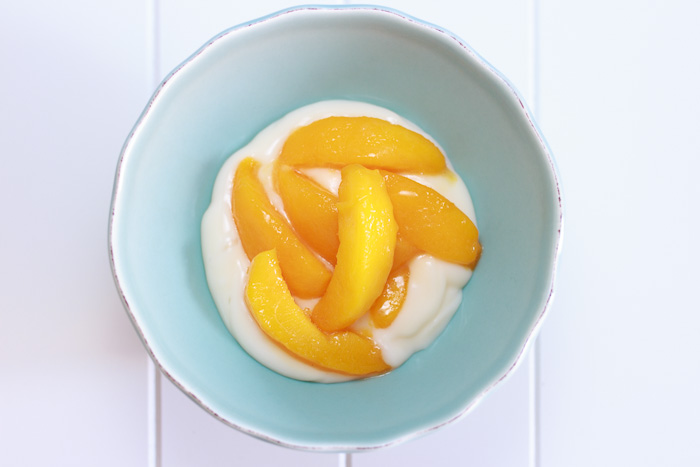 Browned Butter Peaches