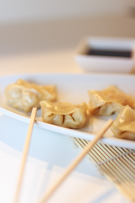 Chicken Ginger Dumplings  |  Lemon & Mocha