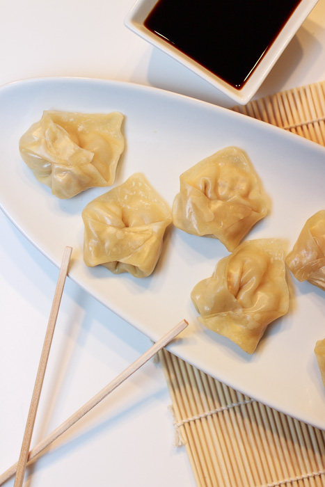 Chicken Ginger Dumplings  |  Lemon & Mocha