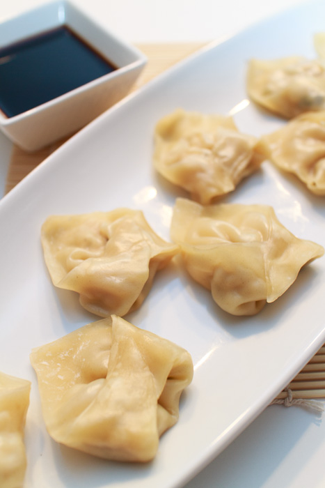 Chicken Ginger Dumplings  |  Lemon & Mocha