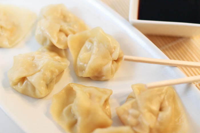 Chicken Ginger Dumplings  |  Lemon & Mocha