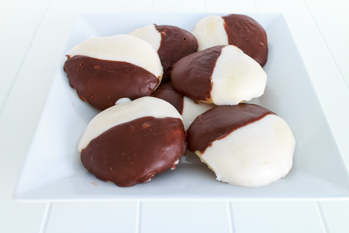 Half Moon Cookies  |  Lemon & Mocha