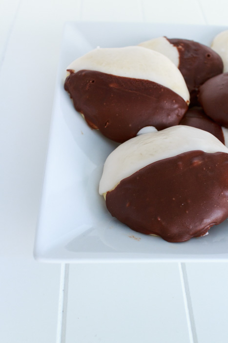 Half Moon Cookies  |  Lemon & Mocha