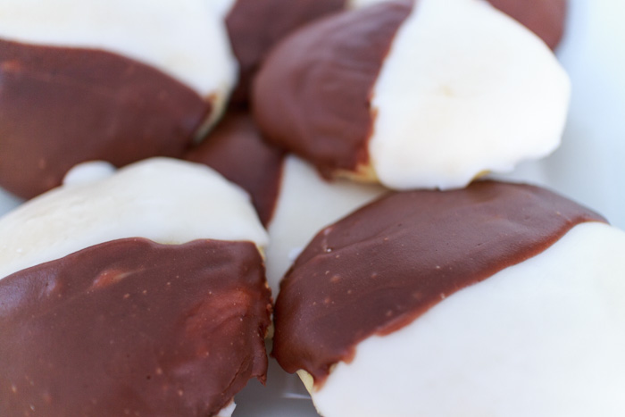 Half Moon Cookies  |  Lemon & Mocha