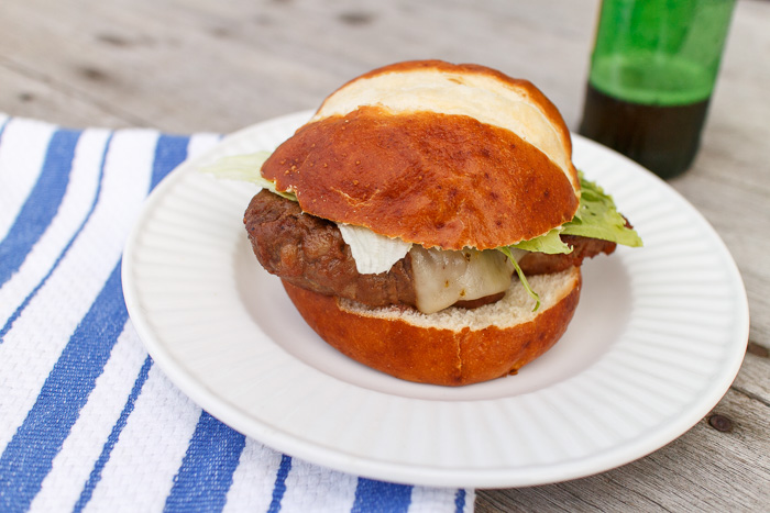 Uncle Rob’s Tailgate Filet Sandwiches with Whiskey Marinade