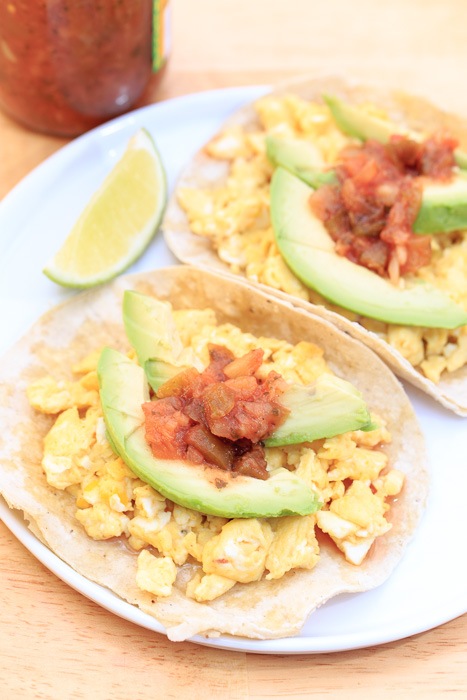 10 Minute Mini Breakfast Tacos  |  Lemon & Mocha