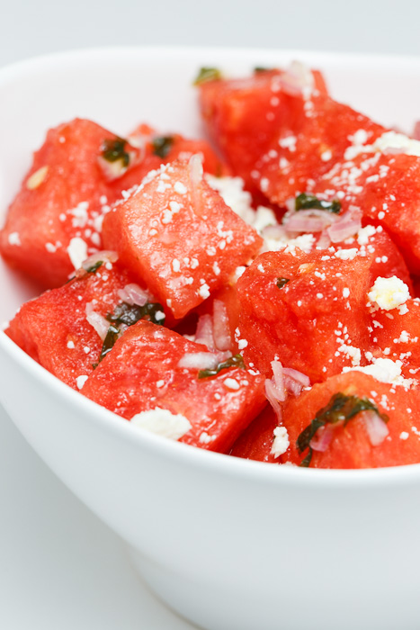 Watermelon & Feta Salad  |  Lemon & Mocha