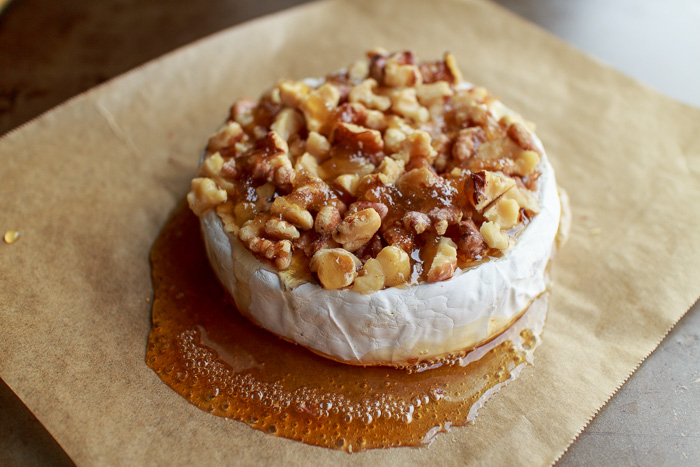 Honey Walnut Baked Brie  |  Lemon & Mocha