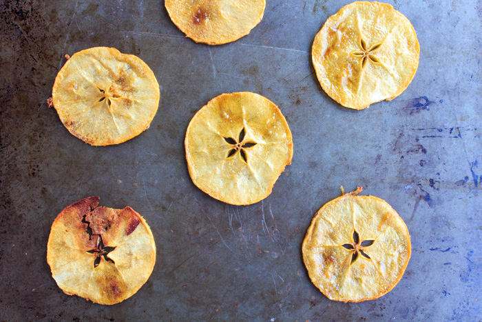Baked Apple Chips  |  Lemon & Mocha