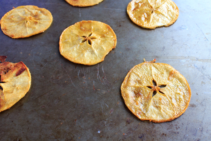 Baked Apple Chips  |  Lemon & Mocha