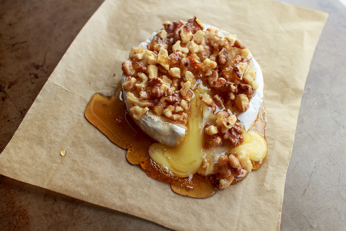 Honey Walnut Baked Brie  |  Lemon & Mocha