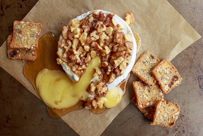 Honey Walnut Baked Brie  |  Lemon & Mocha