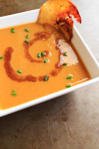 Spiced Sweet Potato & Apple Soup