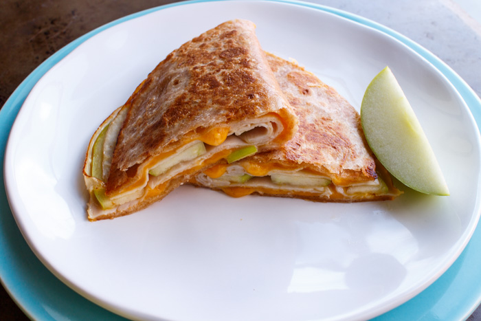 New England Classic Quesadilla  |  Lemon & Mocha