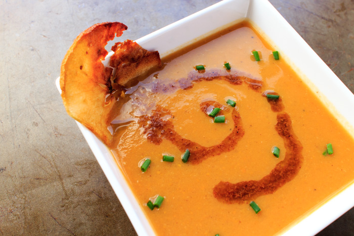 Spiced Sweet Potato & Apple Soup