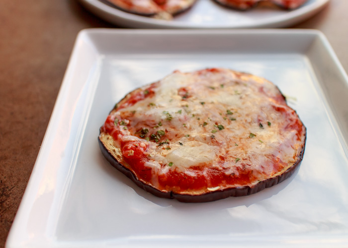 Mini Eggplant Pizzas  |  Lemon & Mocha