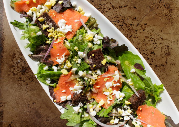 Smoked Salmon Salad  |  Lemon & Mocha