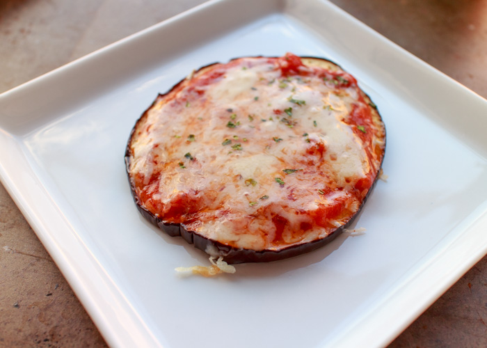 Mini Eggplant Pizzas  |  Lemon & Mocha