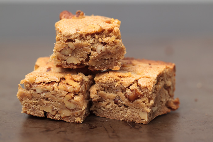 Maple Walnut Blondies