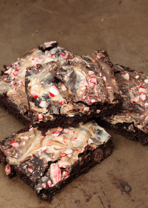 Dark Chocolate Peppermint Brownies  |  Lemon & Mocha