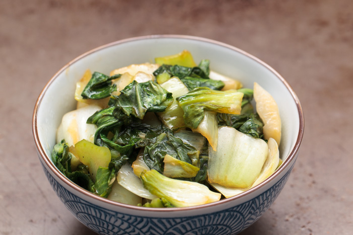 Garlicky Stir-fried Bok Choy  |  Lemon & Mocha