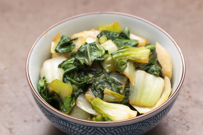 Garlicky Stir-fried Bok Choy  |  Lemon & Mocha