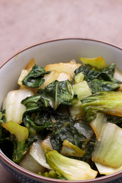 Garlicky Stir-fried Bok Choy  |  Lemon & Mocha