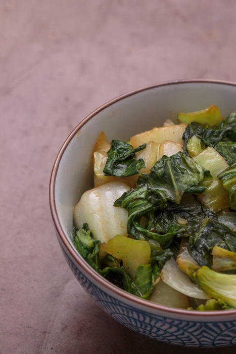 Garlicky Stir-fried Bok Choy  |  Lemon & Mocha