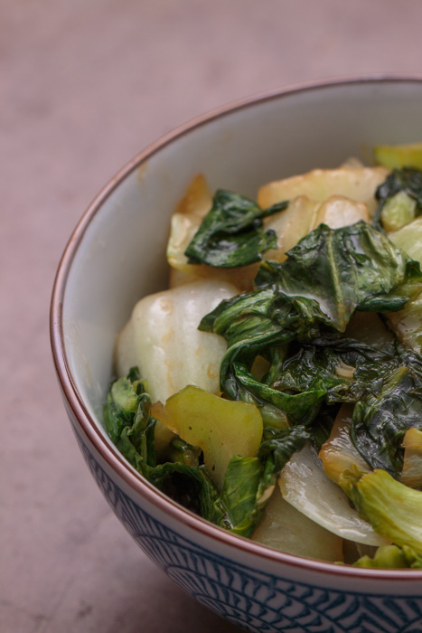 Garlicky Stir-fried Bok Choy  |  Lemon & Mocha