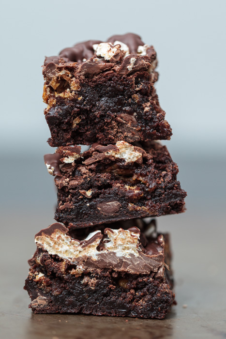 Marshmallow Crunch Chocolate Brownies