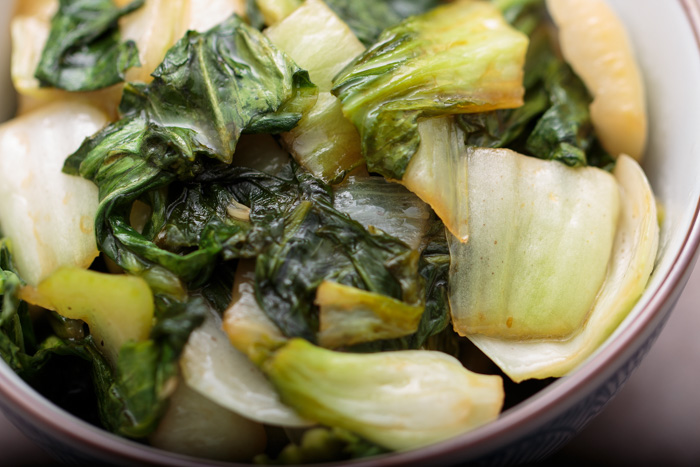 Garlicky Stir-fried Bok Choy  |  Lemon & Mocha