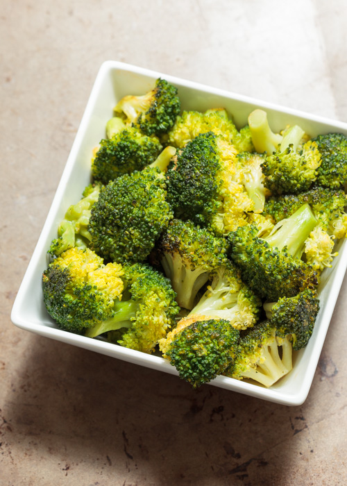 Steam-Sautéed Broccoli  |  Lemon & Mocha