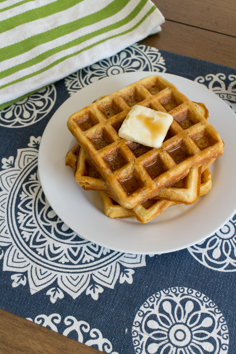 Perfect Buttermilk Waffles  |  Lemon & Mocha