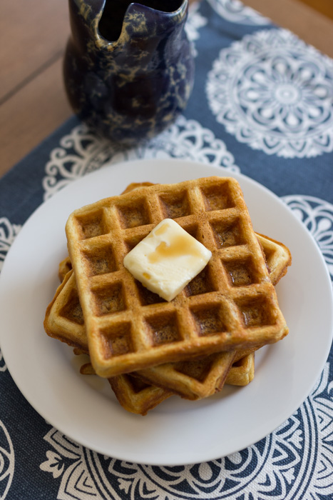 Perfect Buttermilk Waffles  |  Lemon & Mocha