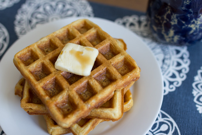 Perfect Buttermilk Waffles  |  Lemon & Mocha