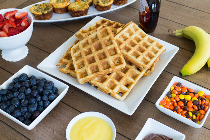 Waffle Bar Brunch  |  Lemon & Mocha