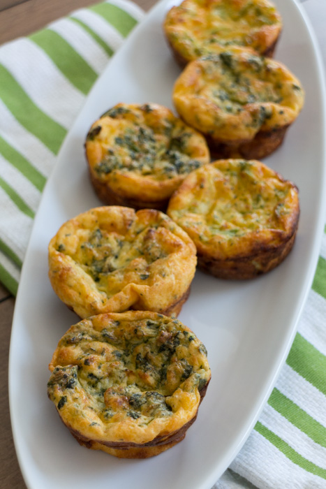 Mini Broccoli, Ham & Cheddar Quiches  |  Lemon & Mocha