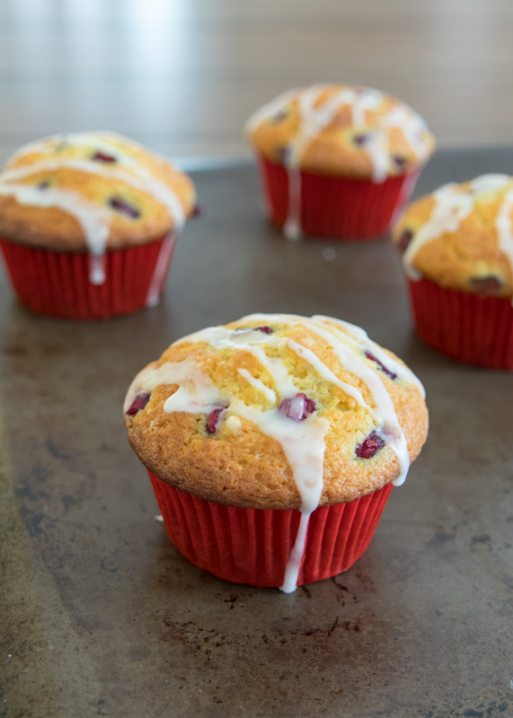 Pomegranate Orange Muffins  |  Lemon & Mocha