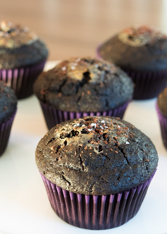 Double Chocolate Salted Caramel Muffins  |  Lemon & Mocha