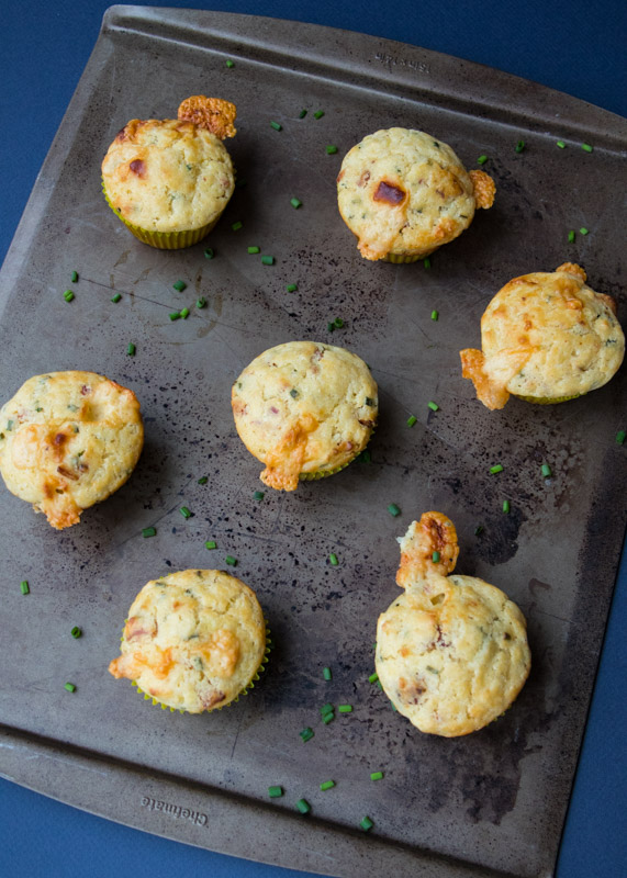 Irish Cheddar, Bacon & Potato Muffins  |  Lemon & Mocha