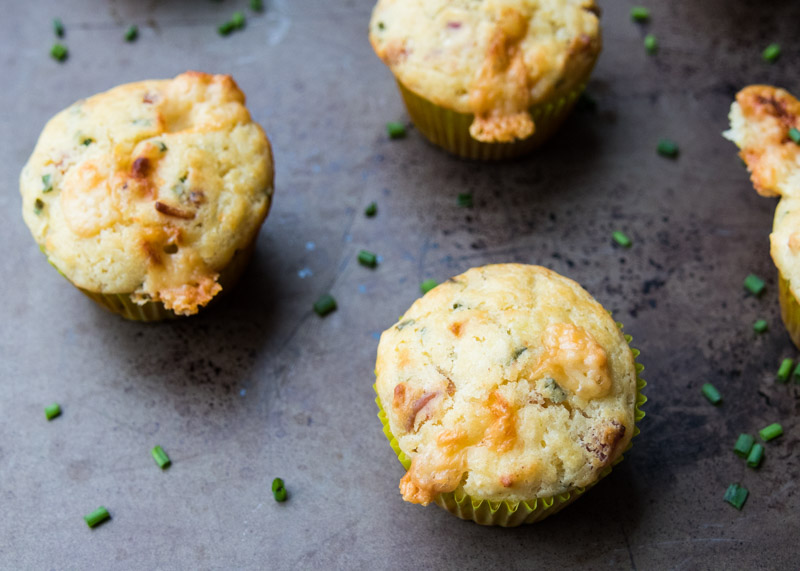 Irish Cheddar, Bacon & Potato Muffins  |  Lemon & Mocha