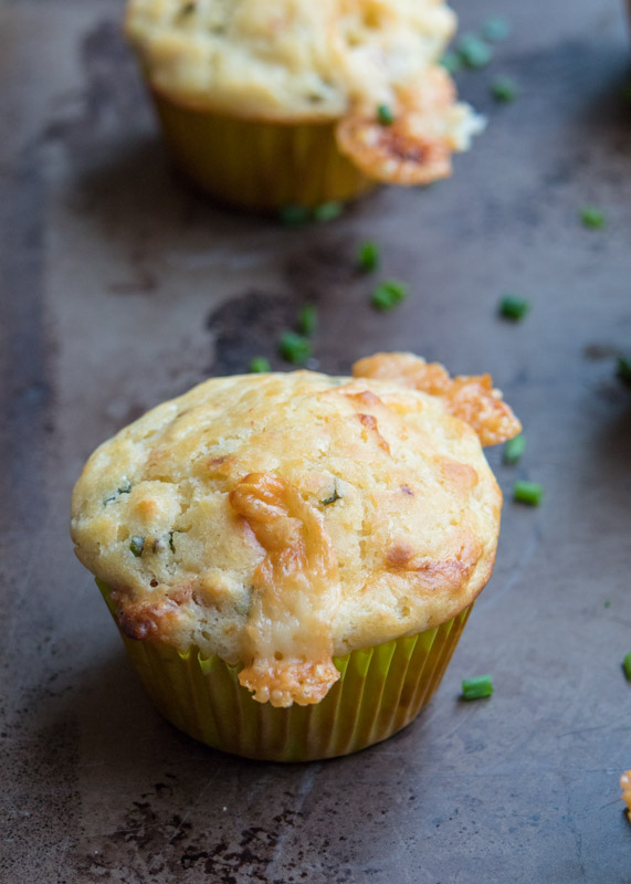 Irish Cheddar, Bacon & Potato Muffins  |  Lemon & Mocha